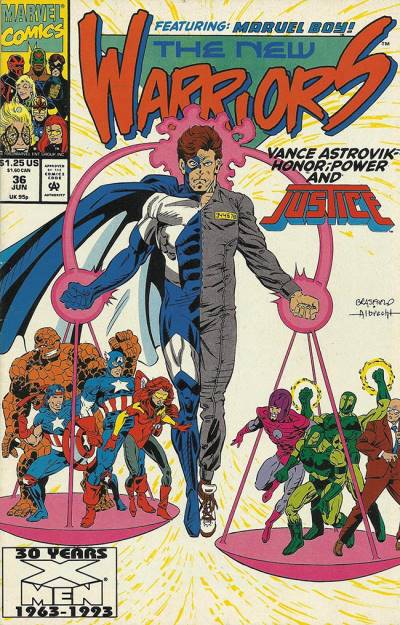 New Warriors (1990)   n° 36 - Marvel Comics