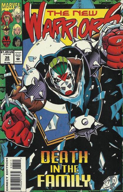 New Warriors (1990)   n° 38 - Marvel Comics