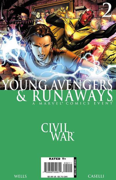 Civil War: Young Avengers And Runaways (2006)   n° 2 - Marvel Comics