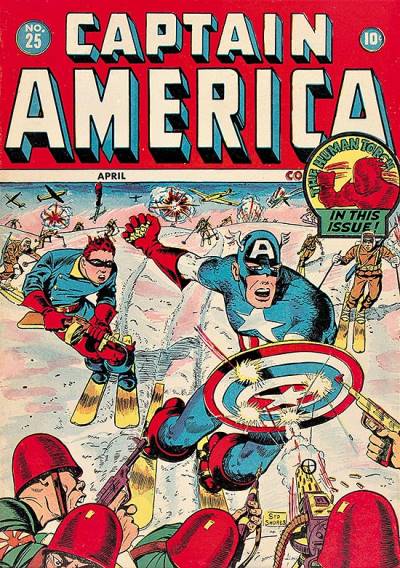 Captain America Comics (1941)   n° 25 - Timely Publications