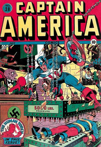 Captain America Comics (1941)   n° 28 - Timely Publications