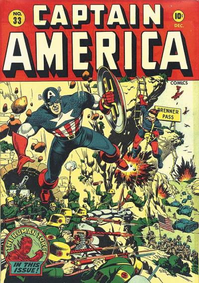 Captain America Comics (1941)   n° 33 - Timely Publications