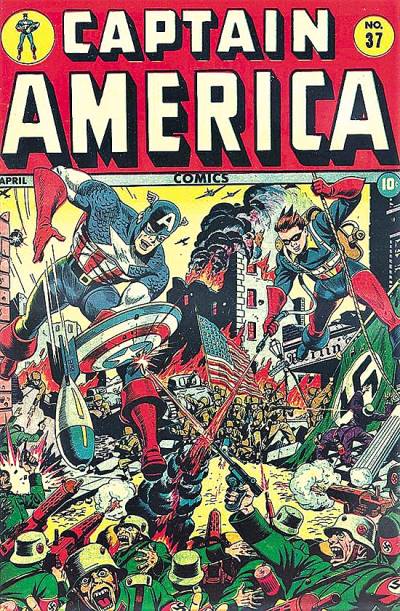Captain America Comics (1941)   n° 37 - Timely Publications