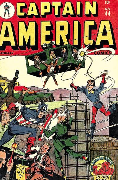 Captain America Comics (1941)   n° 44 - Timely Publications