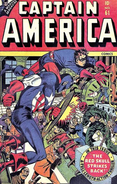 Captain America Comics (1941)   n° 61 - Timely Publications