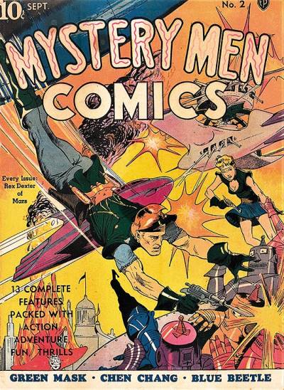 Mystery Men Comics (1939)   n° 2 - Fox Feature Syndicate