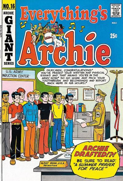 Everything's Archie (1969)   n° 16 - Archie Comics