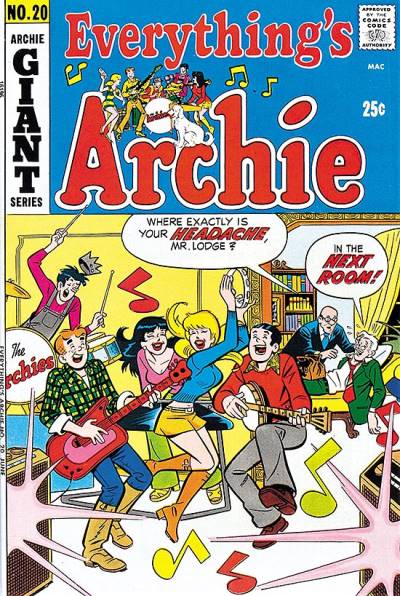 Everything's Archie (1969)   n° 20 - Archie Comics
