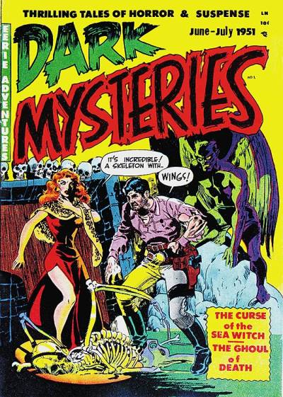 Dark Mysteries (1951)   n° 1 - Master Comics