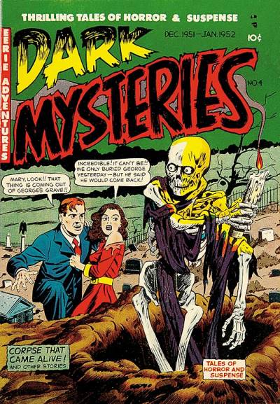 Dark Mysteries (1951)   n° 4 - Master Comics