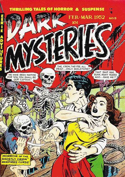 Dark Mysteries (1951)   n° 5 - Master Comics