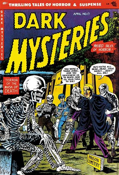 Dark Mysteries (1951)   n° 17 - Master Comics