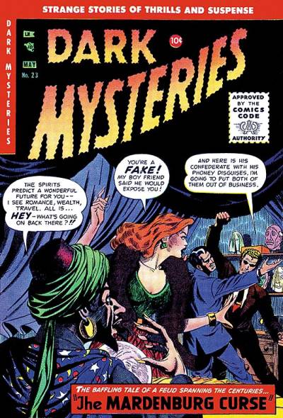 Dark Mysteries (1951)   n° 23 - Master Comics