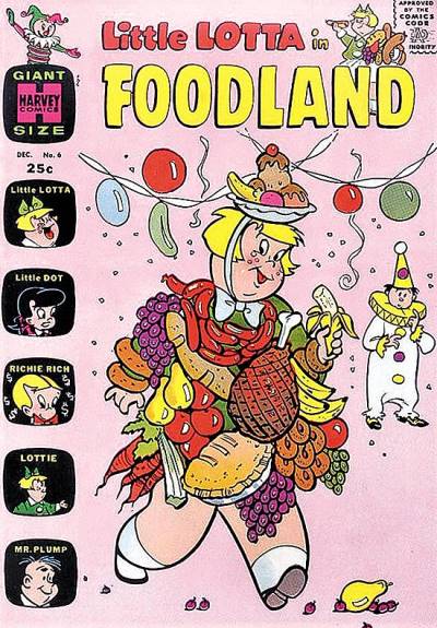 Little Lotta Foodland (1963)   n° 6 - Harvey Comics