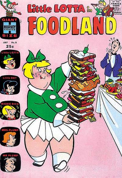 Little Lotta Foodland (1963)   n° 8 - Harvey Comics
