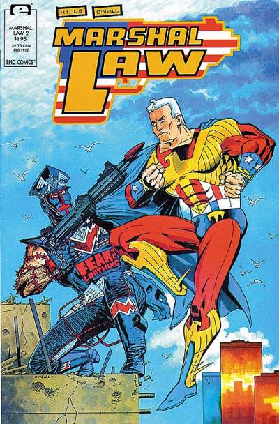 Marshal Law (1987)   n° 2 - Marvel Comics (Epic Comics)