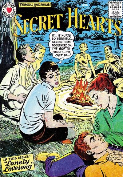 Secret Hearts (1949)   n° 41 - DC Comics