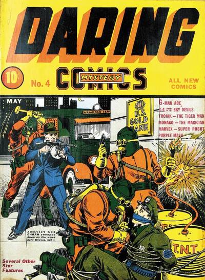 Daring Mystery Comics (1940)   n° 4 - Timely Publications