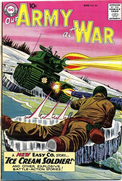 Our Army At War (1952)   n° 85 - DC Comics