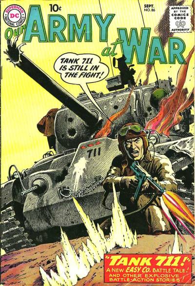 Our Army At War (1952)   n° 86 - DC Comics