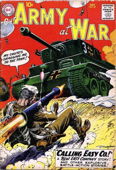 Our Army At War (1952)   n° 87 - DC Comics