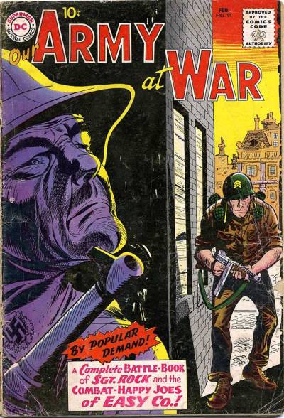 Our Army At War (1952)   n° 91 - DC Comics