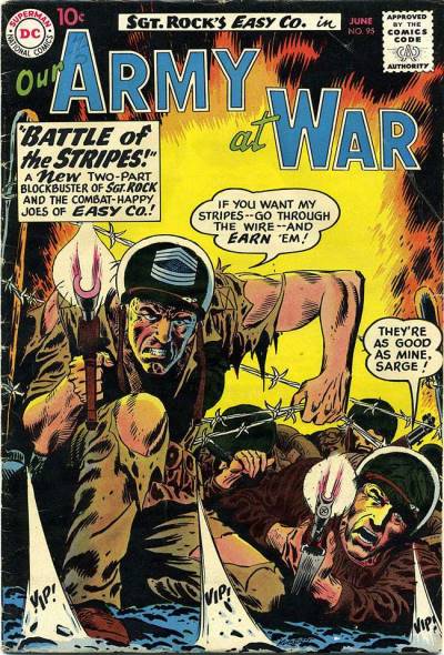Our Army At War (1952)   n° 95 - DC Comics
