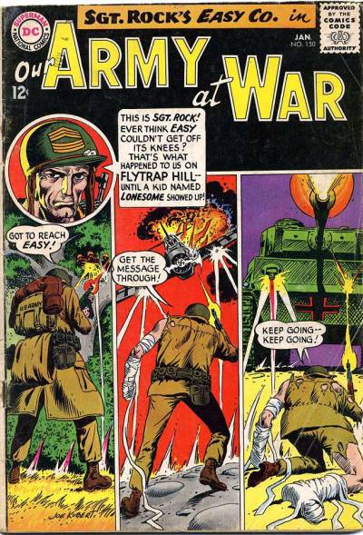 Our Army At War (1952)   n° 150 - DC Comics