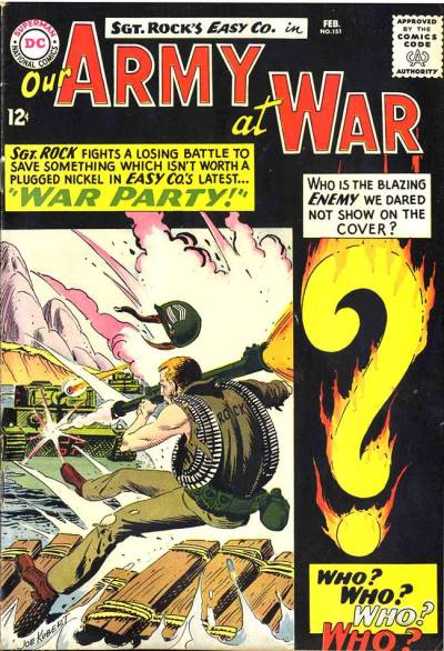 Our Army At War (1952)   n° 151 - DC Comics