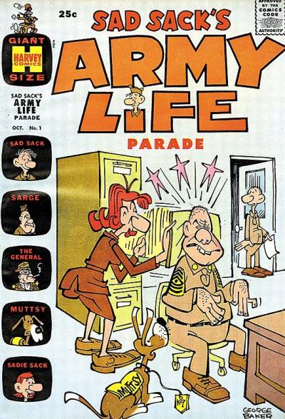 Sad Sack Army Life Parade (1963)   n° 1 - Harvey Comics