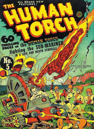 Human Torch (1940)   n° 5 - Timely Publications