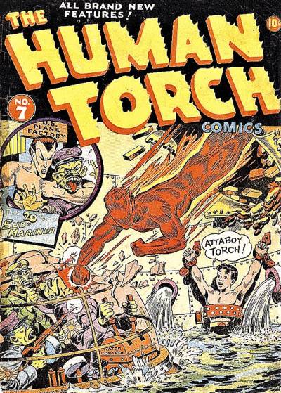 Human Torch (1940)   n° 7 - Timely Publications
