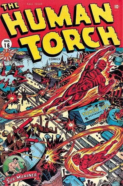 Human Torch (1940)   n° 16 - Timely Publications