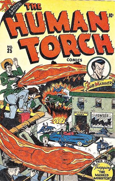 Human Torch (1940)   n° 25 - Timely Publications