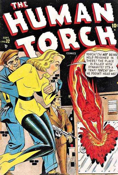 Human Torch (1940)   n° 32 - Timely Publications