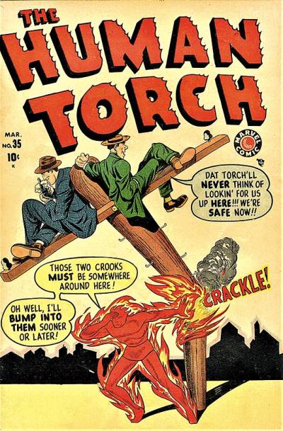 Human Torch (1940)   n° 35 - Timely Publications