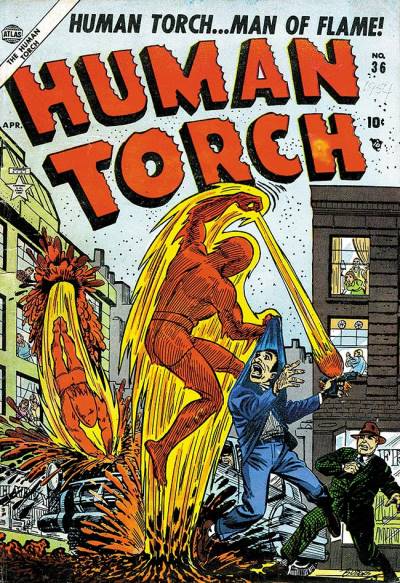 Human Torch (1940)   n° 36 - Timely Publications