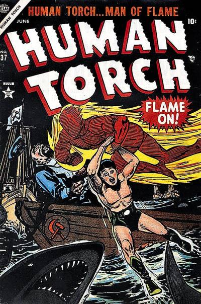 Human Torch (1940)   n° 37 - Timely Publications