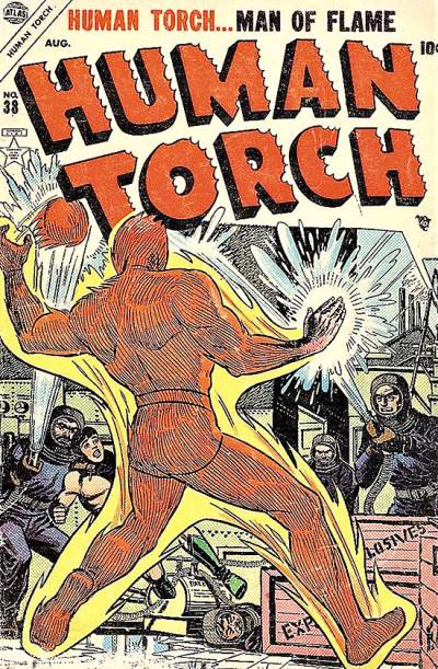 Human Torch (1940)   n° 38 - Timely Publications