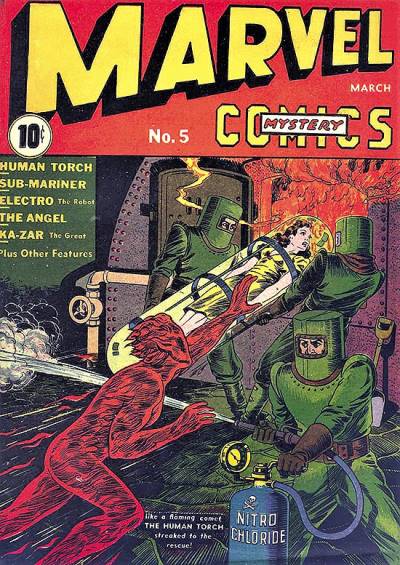 Marvel Mystery Comics (1939)   n° 5 - Timely Publications