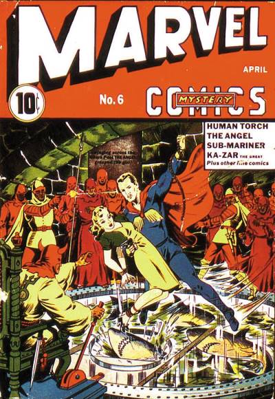 Marvel Mystery Comics (1939)   n° 6 - Timely Publications