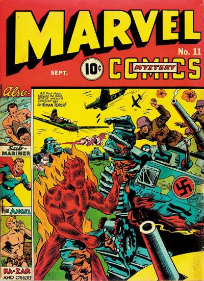 Marvel Mystery Comics (1939)   n° 11 - Timely Publications