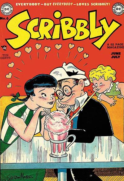 Scribbly (1948)   n° 6 - DC Comics