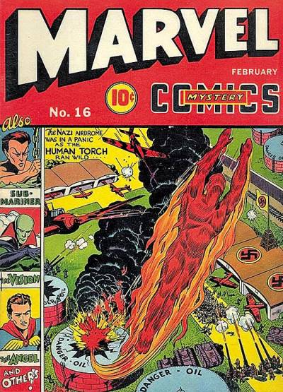 Marvel Mystery Comics (1939)   n° 16 - Timely Publications