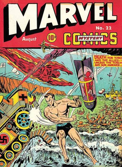 Marvel Mystery Comics (1939)   n° 22 - Timely Publications