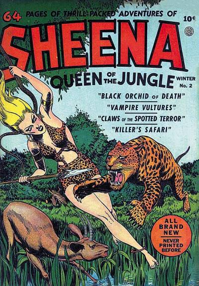 Sheena, Queen of The Jungle (1942)   n° 2 - Fiction House