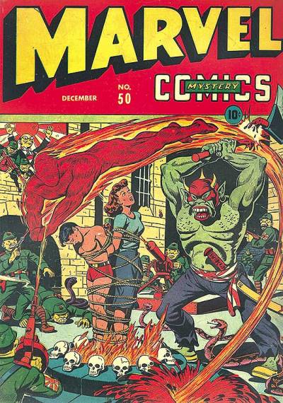 Marvel Mystery Comics (1939)   n° 50 - Timely Publications