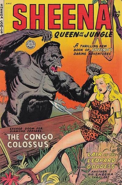 Sheena, Queen of The Jungle (1942)   n° 8 - Fiction House