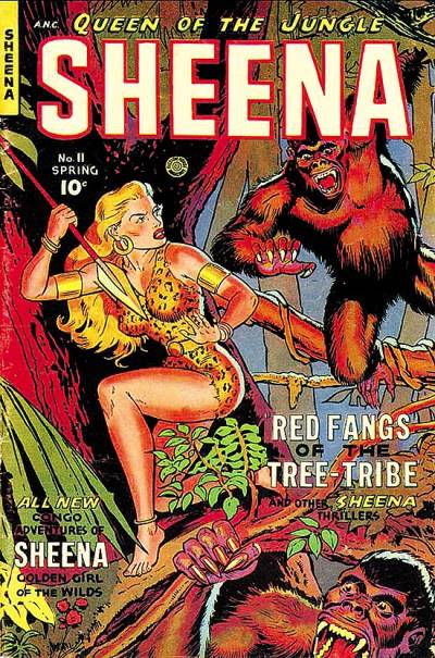 Sheena, Queen of The Jungle (1942)   n° 11 - Fiction House
