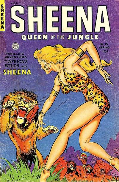 Sheena, Queen of The Jungle (1942)   n° 15 - Fiction House